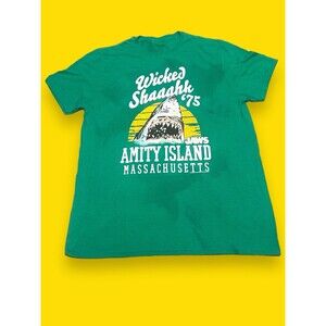 Jaws Wicked Shaaahk Men's Tee T Shirt Funny Boston Accent Amity Island Shark XL